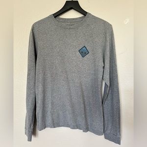 Patagonia Gray Long Sleeve T-Shirt Men’s Size Extra Small